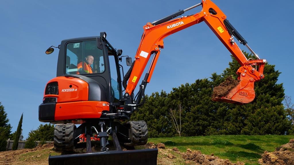 PELLE EXCAVATRICE KUBOTA KX033 3.2T