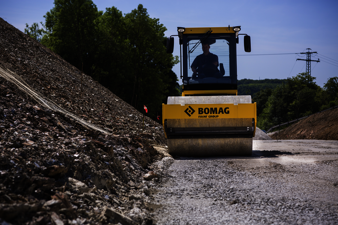 Rouleau compaction 66"
