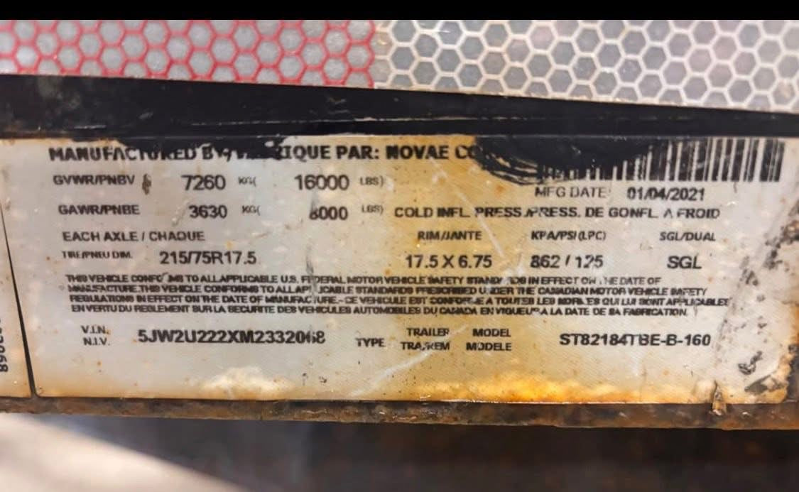 REMORQUE 21' TILT & LOAD 2021