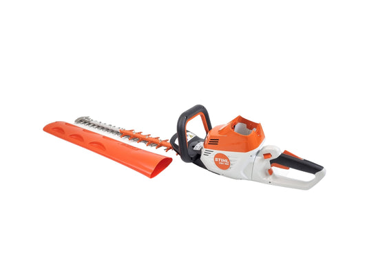 Battery-powered hedge trimmer