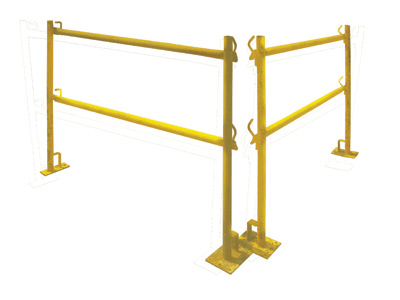 CLOTURE POUR ÉCHAFAUDAGE