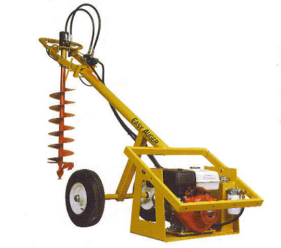 hydraulic auger